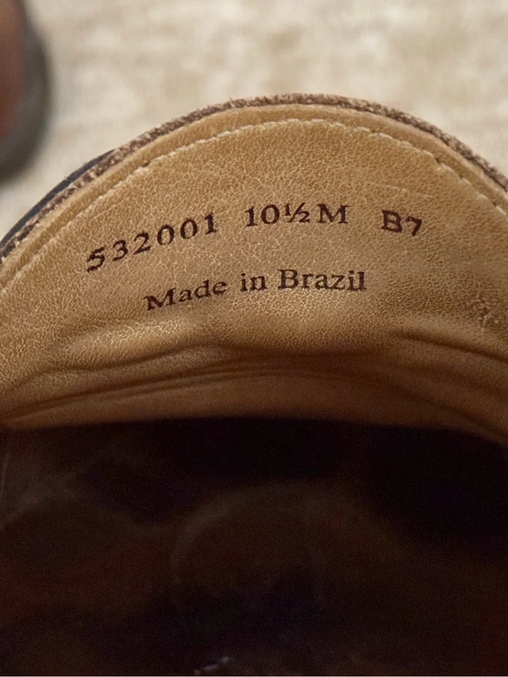 Martin Dingman brown leather